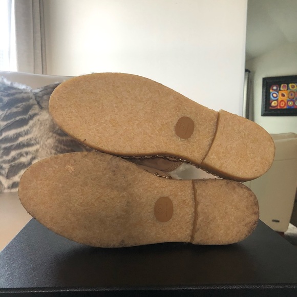 ❌SOLD❌NIB Chanel Suede & Shearling Slide - Picture 5 of 8